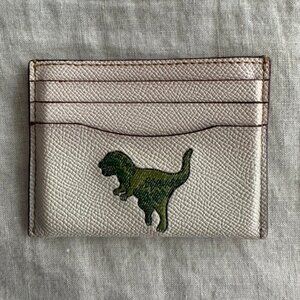 Coach Leather Rexy Card Holder